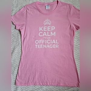 Teenager Pink Tee